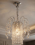 Lampa Wisząca Z Kryształami SWE089-CP 30cm Chrom 6