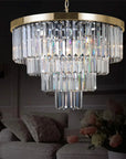 LAMPA SUFITOWA KRYSZTAŁOWA WISZĄCA APP1533-6CP4 ZŁOTA 6