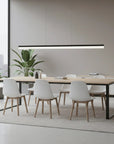 Lampa Wisząca LED APP1695-CP 200 Cm Czarna 6
