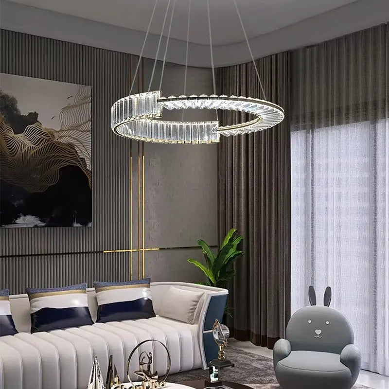 LAMPA WISZĄCA LED APP1528-CP60 GOLD 6