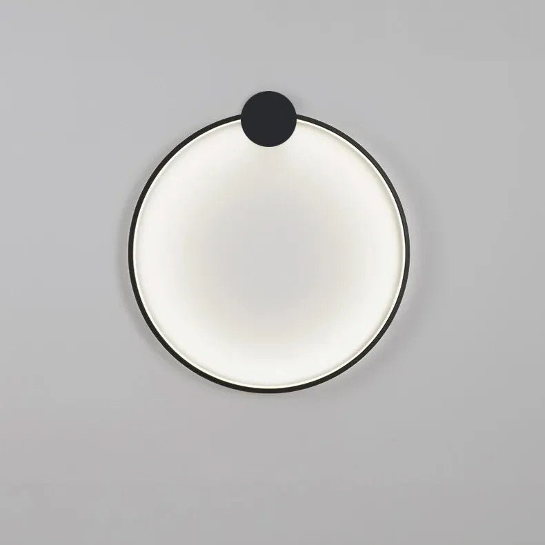 LAMPA ŚCIENNA KINKIET LED APP1383-CW BLACK 30cm 6