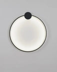 LAMPA ŚCIENNA KINKIET LED APP1383-CW BLACK 30cm 6