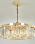 Lampa Kryształowa Wisząca APP1531-8CP4 Złota 6