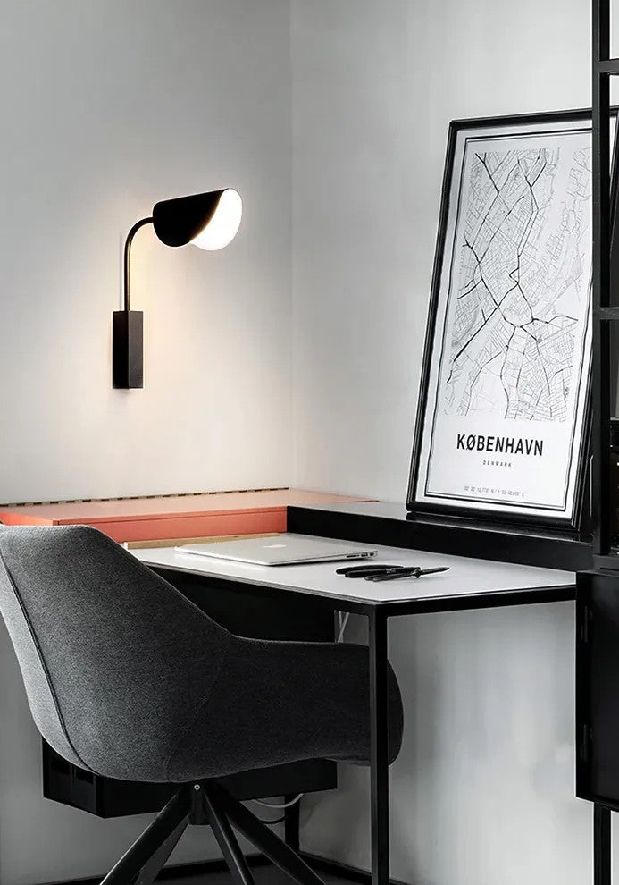 LAMPA ŚCIENNA KINKIET APP1262-1W Czarny 6