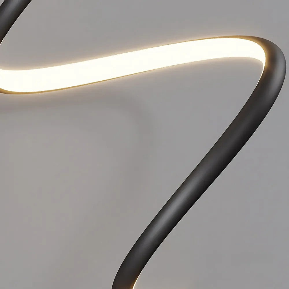 KINKIET ŚCIENNY LED LHJ061-W CZARNY 6