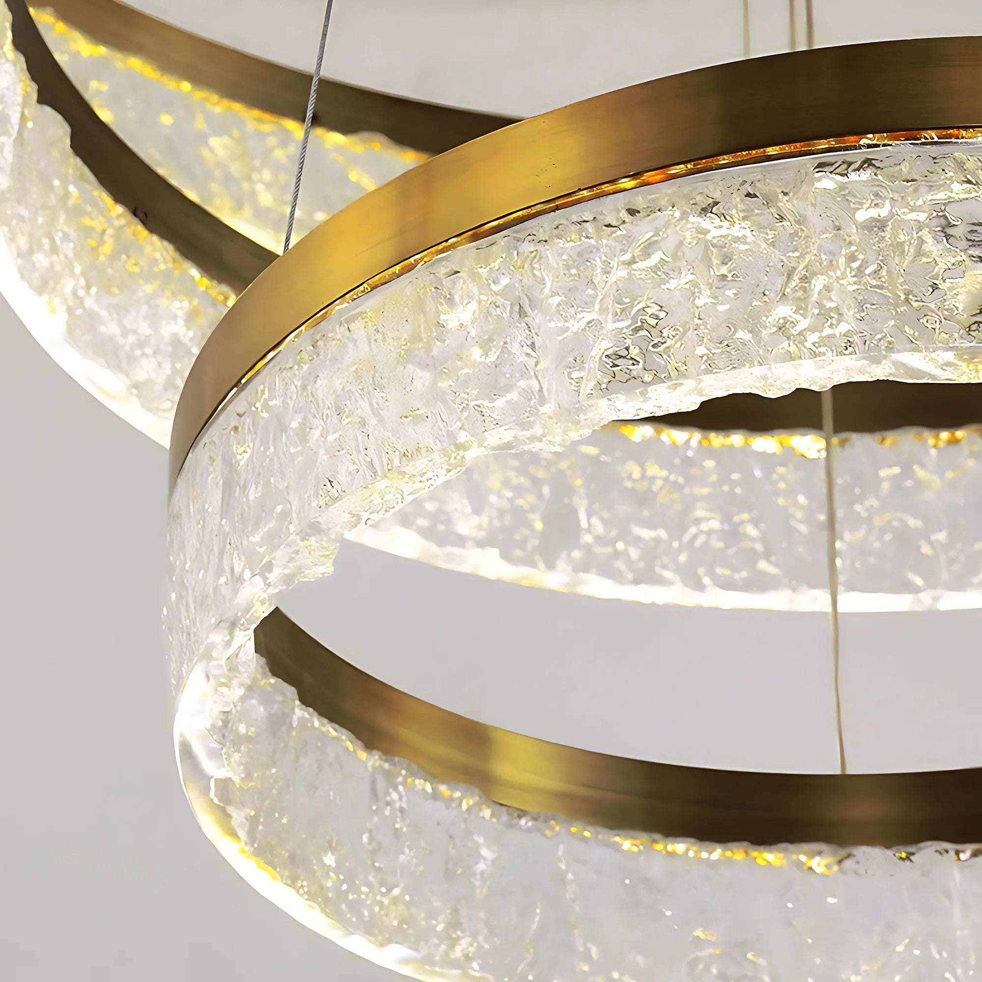 Lampa Wisząca LED LHJ049-CP2 ZŁOTA 6