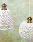 Lampa Wisząca APP1006-1CP Biała 6