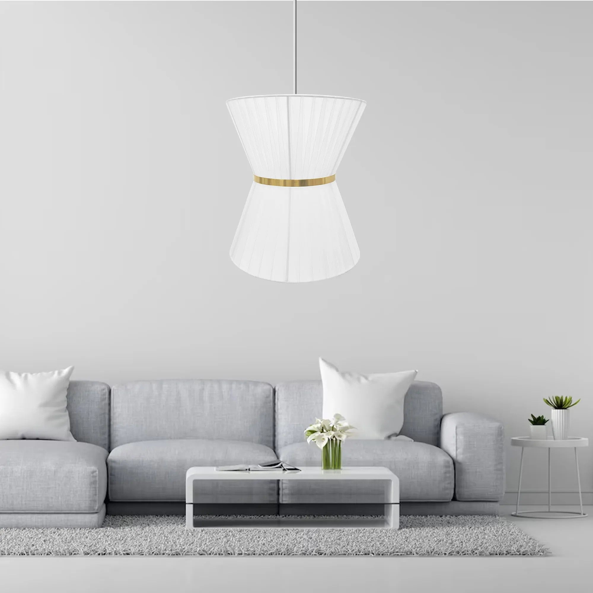 LAMPA SUFITOWA WISZĄCA APP1504-1CP WHITE 6