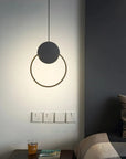 Lampa Sufitowa Wisząca LED APP852-CP Czarna 6