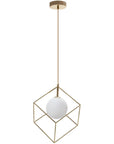 Lampa Wisząca APP1210-1CP Złota 6