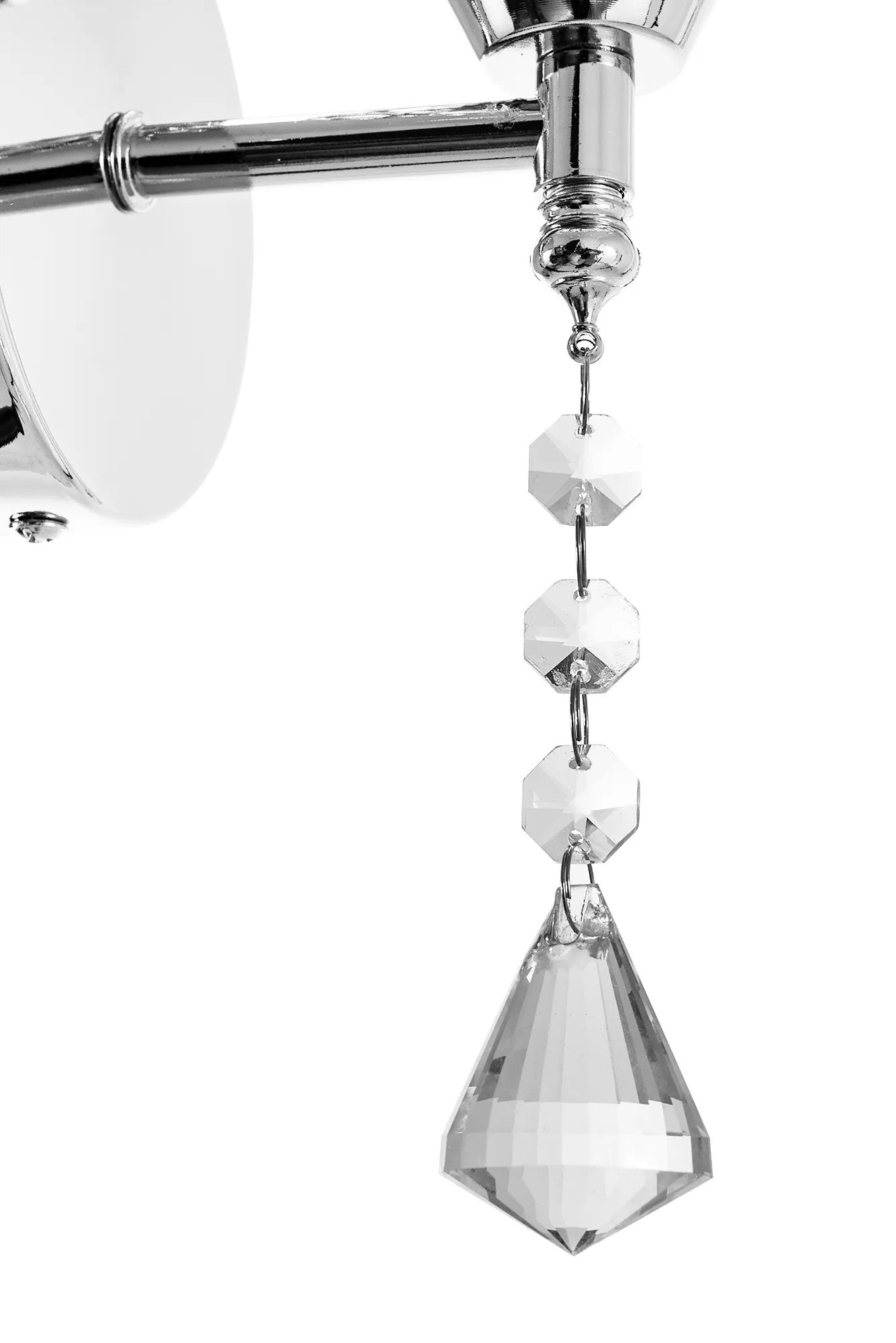 LAMPA ŚCIENNA KINKIET W STYLU GLAMOUR APP716-1W E27 6