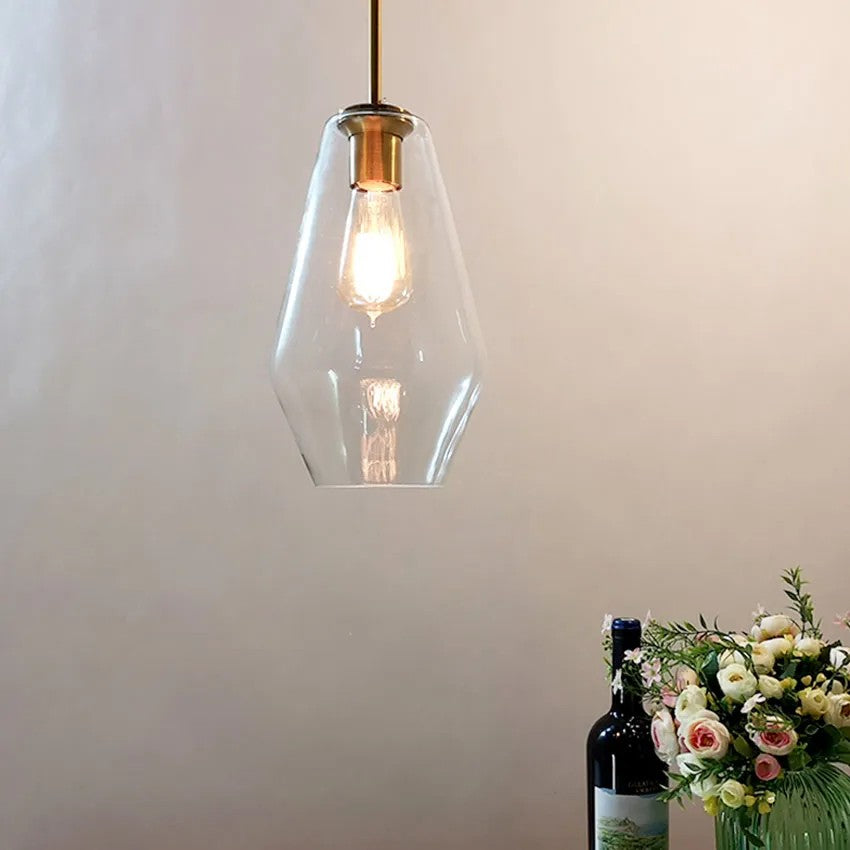 Lampa Sufitowa Szklana APP438-1CP 6