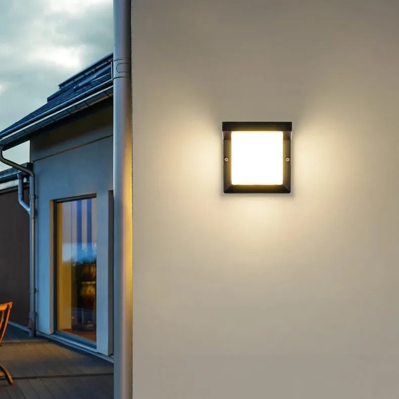 Lampa Elewacyjna Kinkiet RSL014-1W Czarna 6