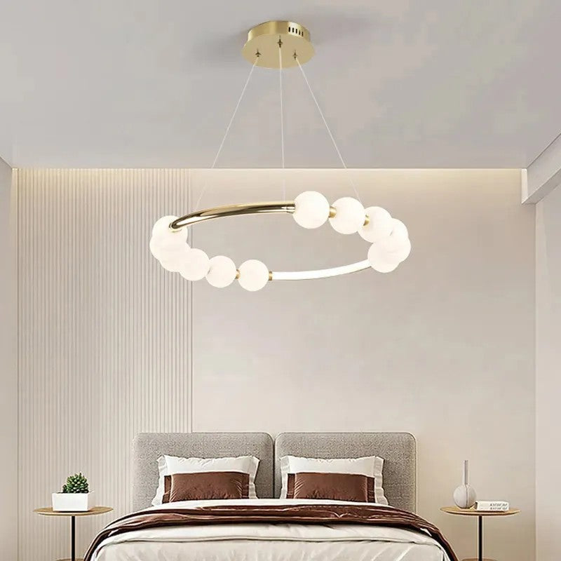 Lampa Wisząca LED APP1553-CP Gold 6