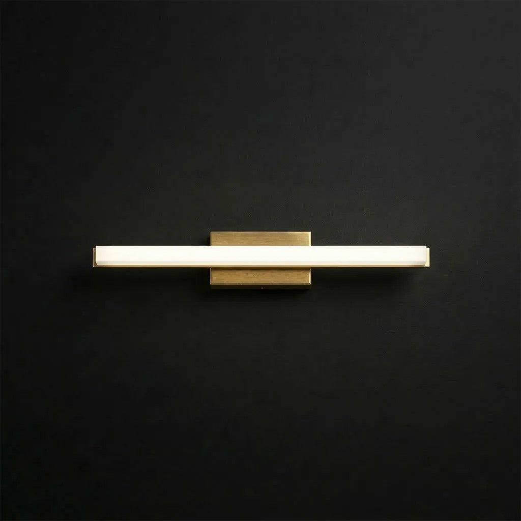 KINKIET ŁAZIENKOWY LED 60CM APP1852-1W BRUSH GOLD 6