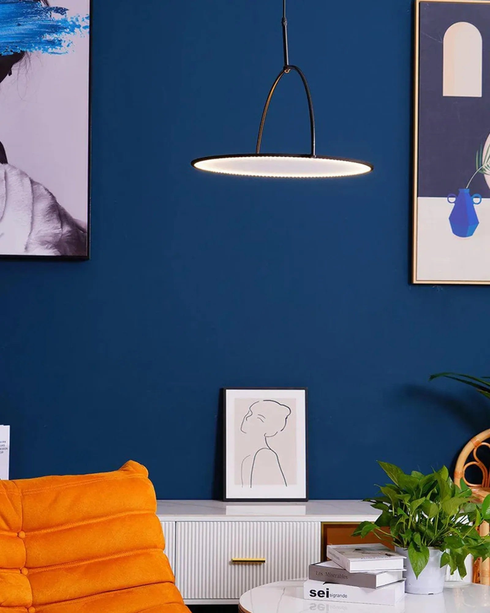 Lampa Wisząca LED APP1426-C 35cm 6
