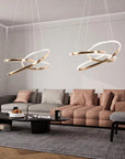 LAMPA WISZĄCA LED G005-CP ZŁOTA 6