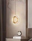 LAMPA WISZĄCA KRYSZTAŁOWA LED G119-1CP Złota 6