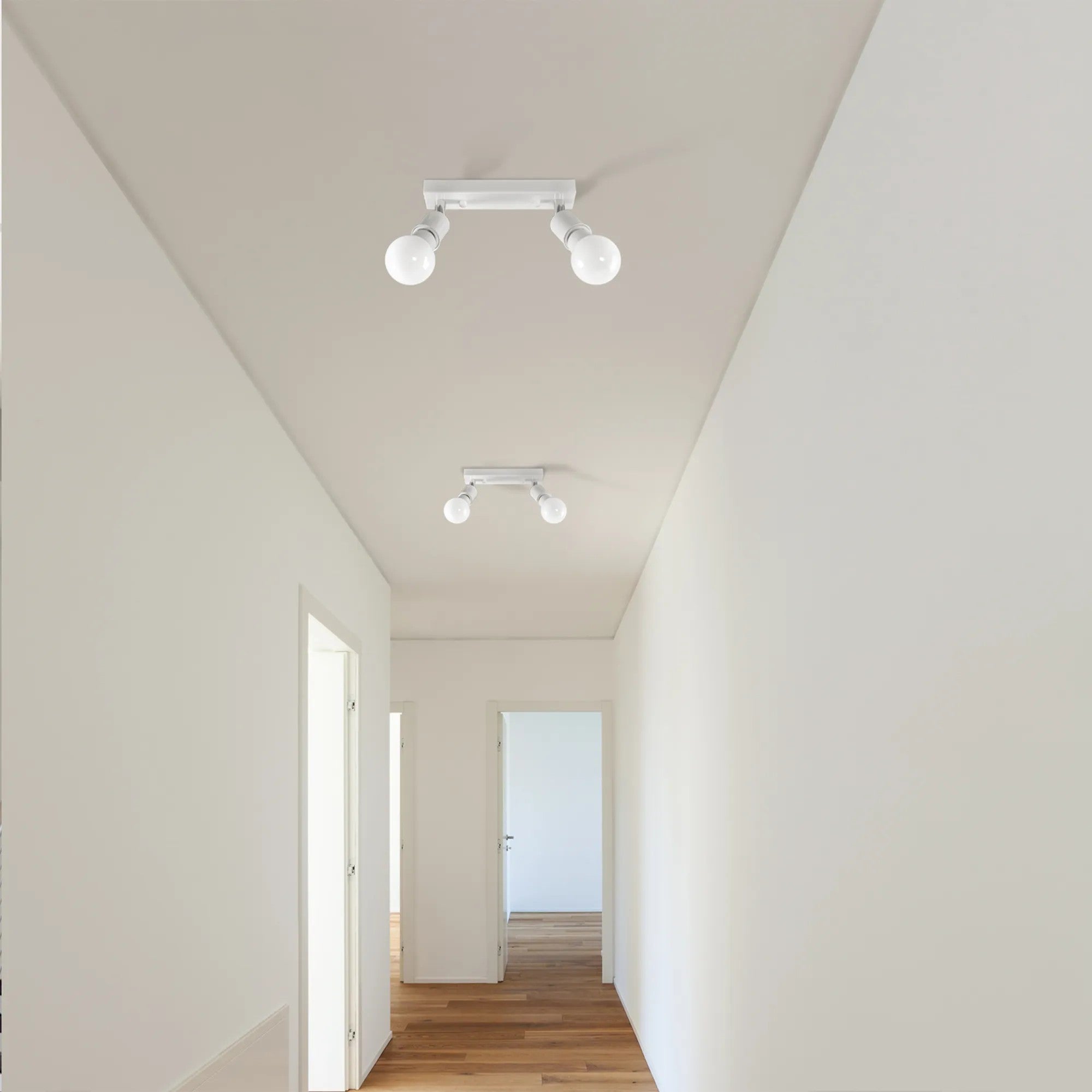 Lampa Sufitowa Reflektor Plafon APP695-2C Biała 6