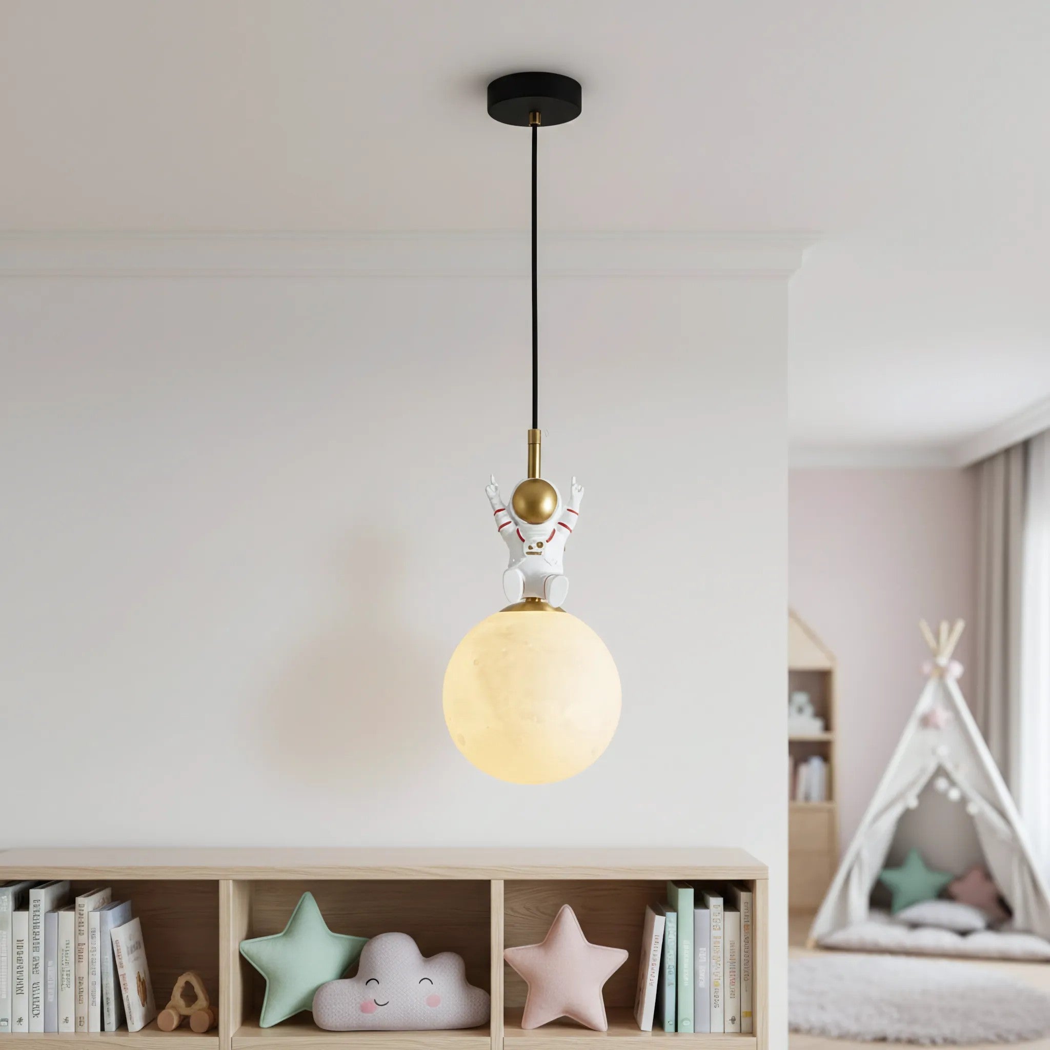 LAMPA SUFITOWA WISZĄCA APP1805-1CP Cosmo 6