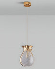 LAMPA SUFITOWA WISZĄCA LHJ107-1CP JASNE RÓŻOWE ZŁOTO 6