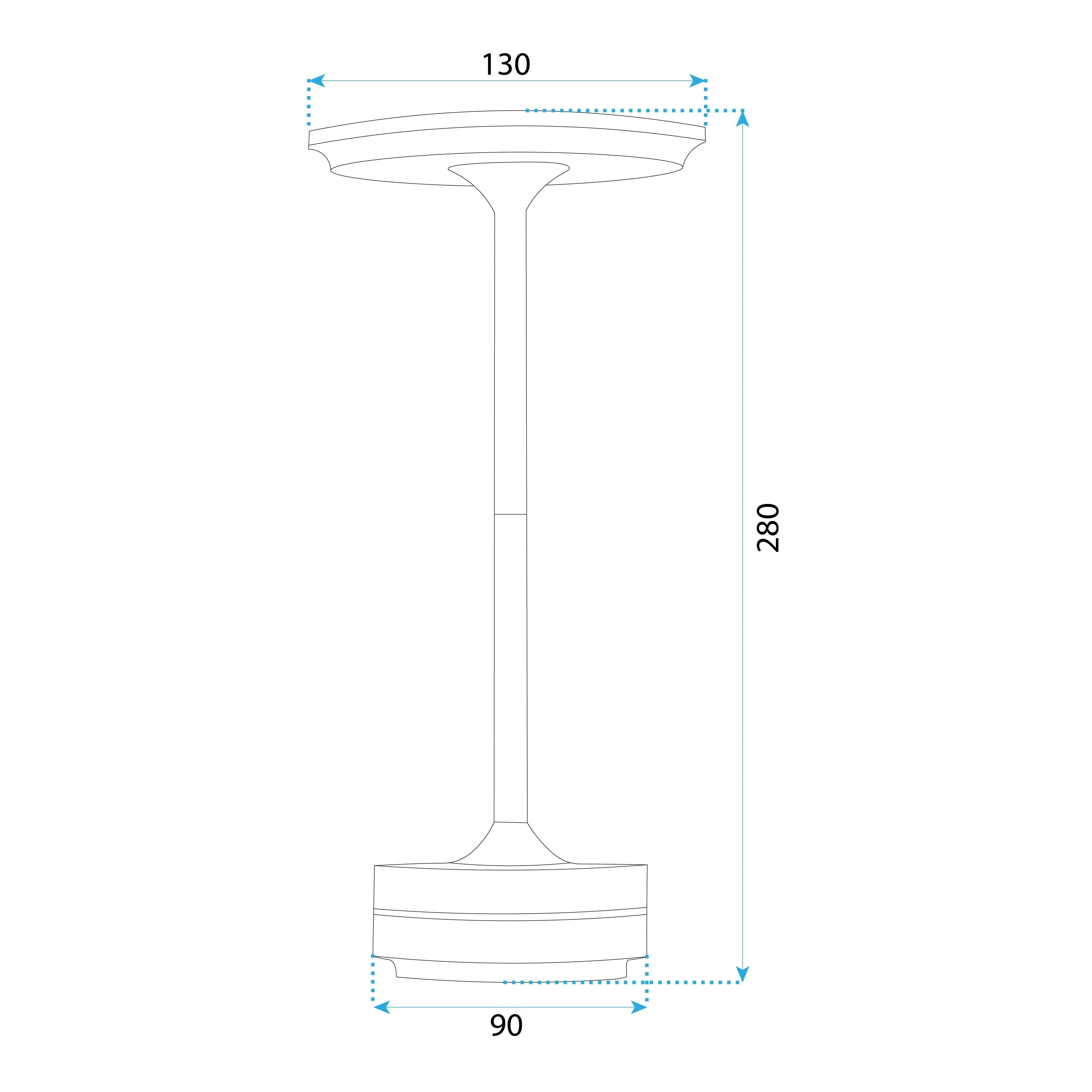 Lampka Nocna APP1373-T Szara 6