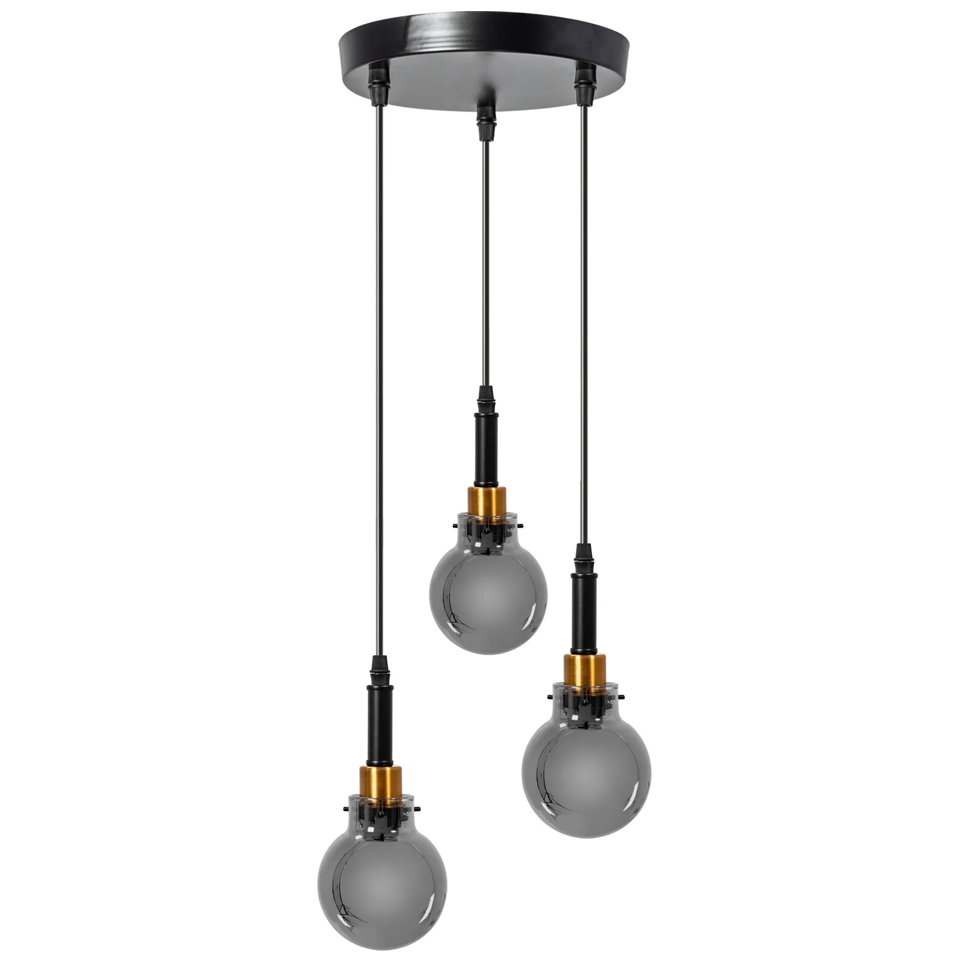 Lampa Wisząca APP1125-3CP Black Gold 6