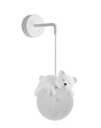LAMPA ŚCIENNA KINKIET WHITE BEAR G161-1W 6