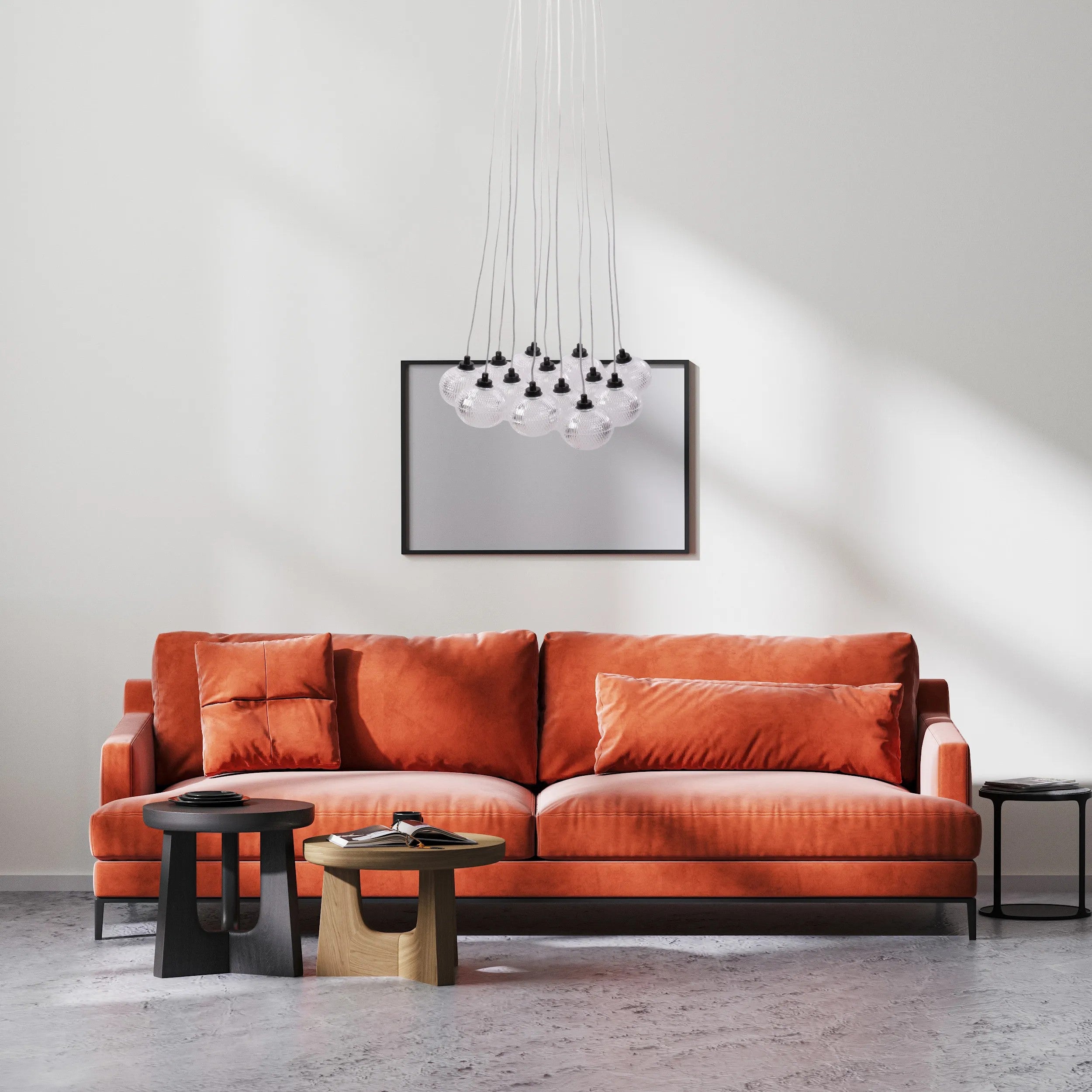 LAMPA SUFITOWA MS024-13CP Czarna 6