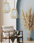 LAMPA WISZĄCA BAMBUSOWA APP1635-1CP 6
