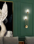 LAMPA ŚCIENNA KINKIET APP1148-2W Złota 6