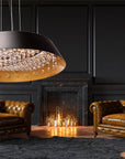 Lampa Wisząca Z Kryształami APP1028-CP 6