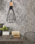 LAMPA SUFITOWA WISZĄCA APP1268-1CP Czarna 6