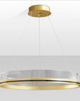 Lampa Wisząca LED APP1190-CP Złota 60cm 6