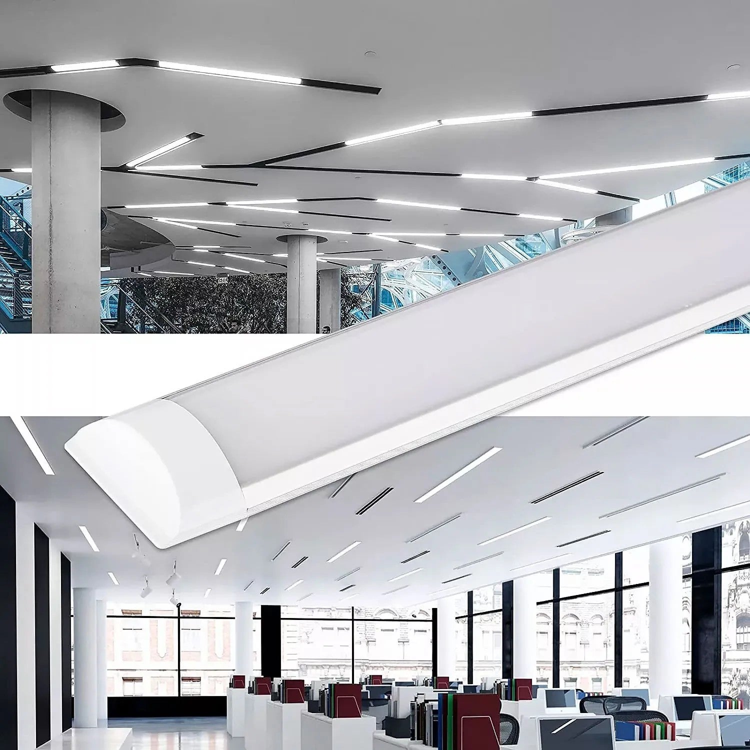Panel LED Natynkowy 60cm Biały 18W 6