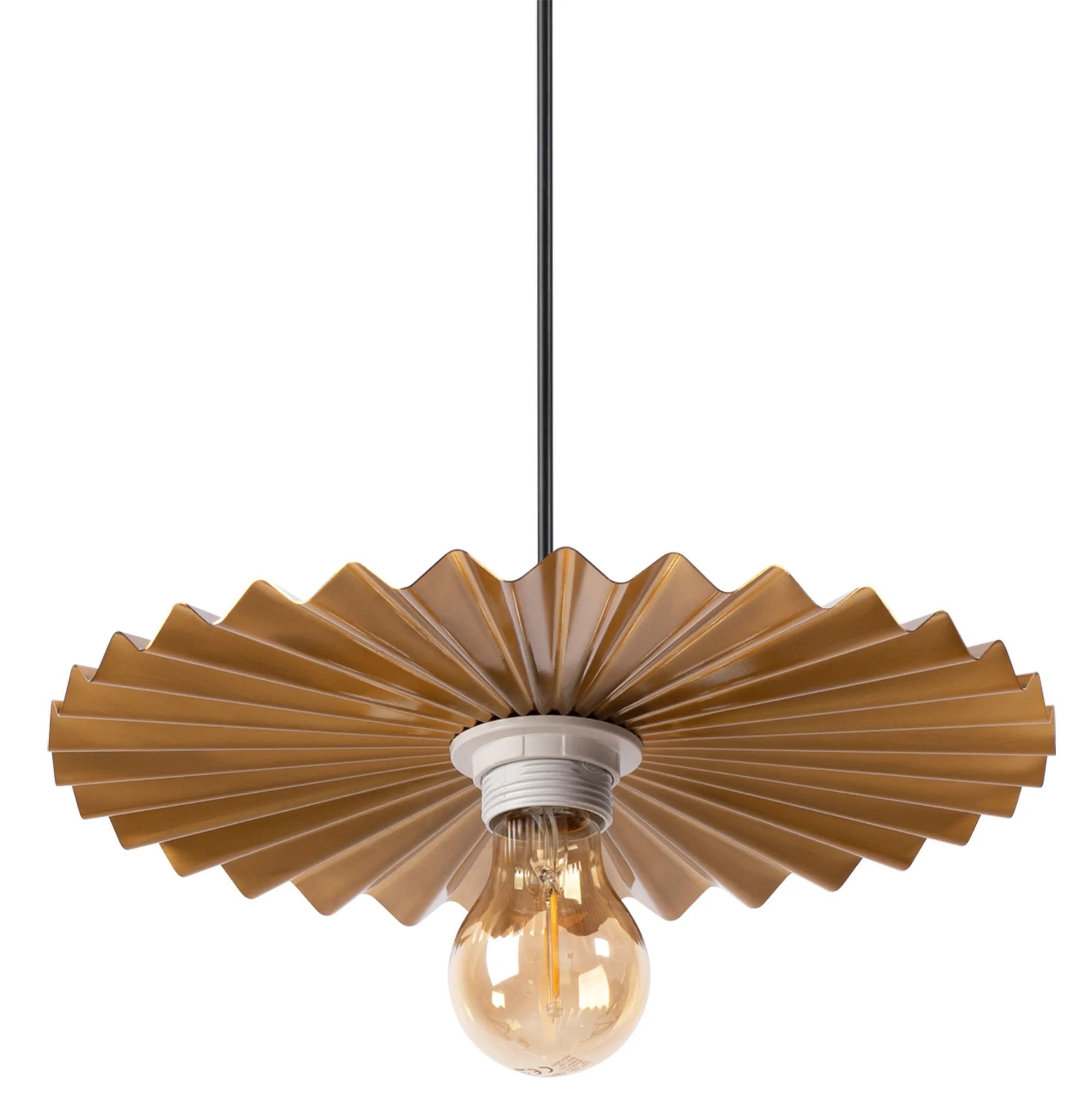 LAMPA SUFITOWA WISZĄCA APP1354 Stare Złoto 30 Cm 6