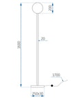 Lampa Stojąca Podłogowa APP926-1F 6