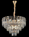 Lampa Wisząca Z Kryształami G056-CP 50cm Złota 6