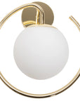LAMPA ŚCIENNA KINKIET APP1153-1W Złota 6