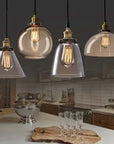 Lampa Sufitowa Wisząca Szklana APP046-1CP Verto C 6