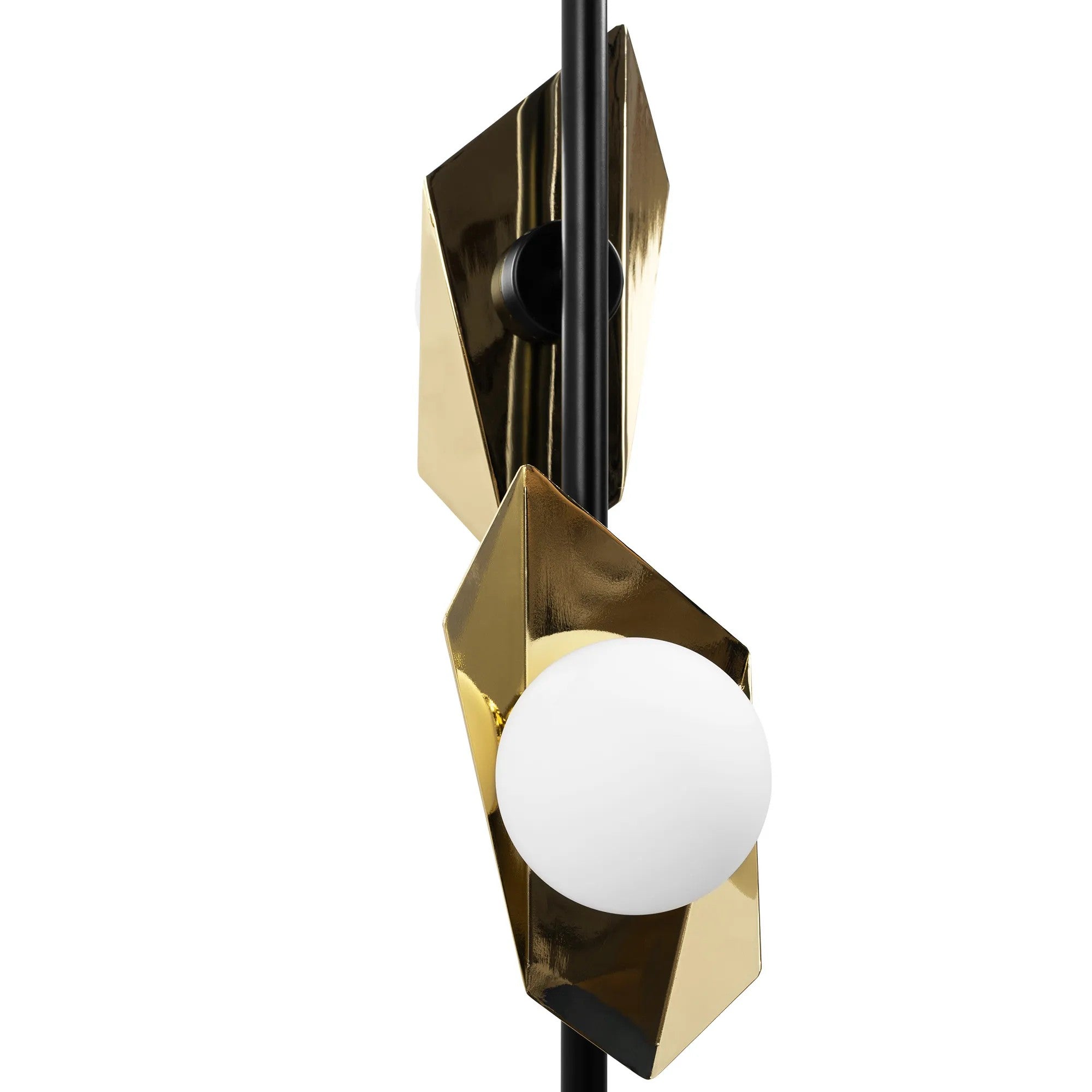 LAMPA SUFITOWA WISZĄCA APP1410-CP CZARNO/ZŁOTA 6