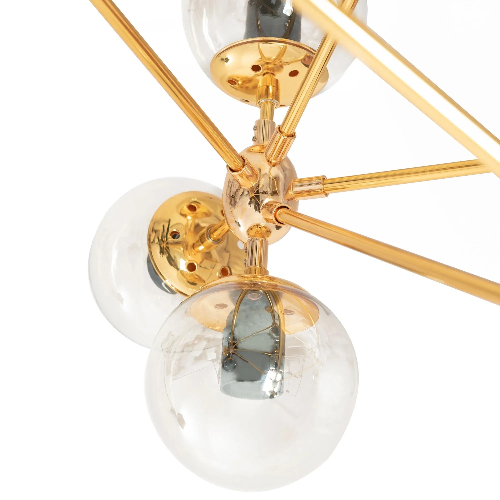 Lampa Wisząca Sufitowa Złota APP267-15C 6