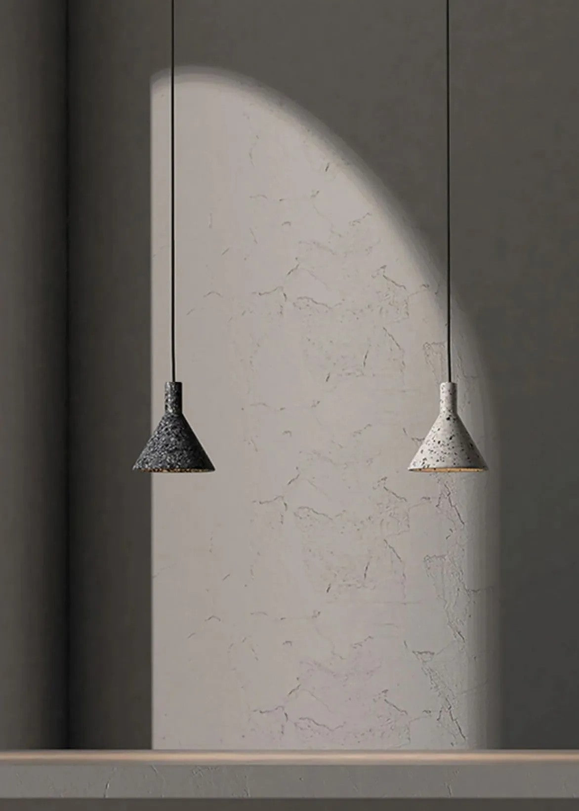Lampa Wisząca Betonowa APP995-1CP 6
