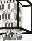 LAMPA KRYSZTAŁOWA WISZĄCA APP1112-4CP CZARNA 6