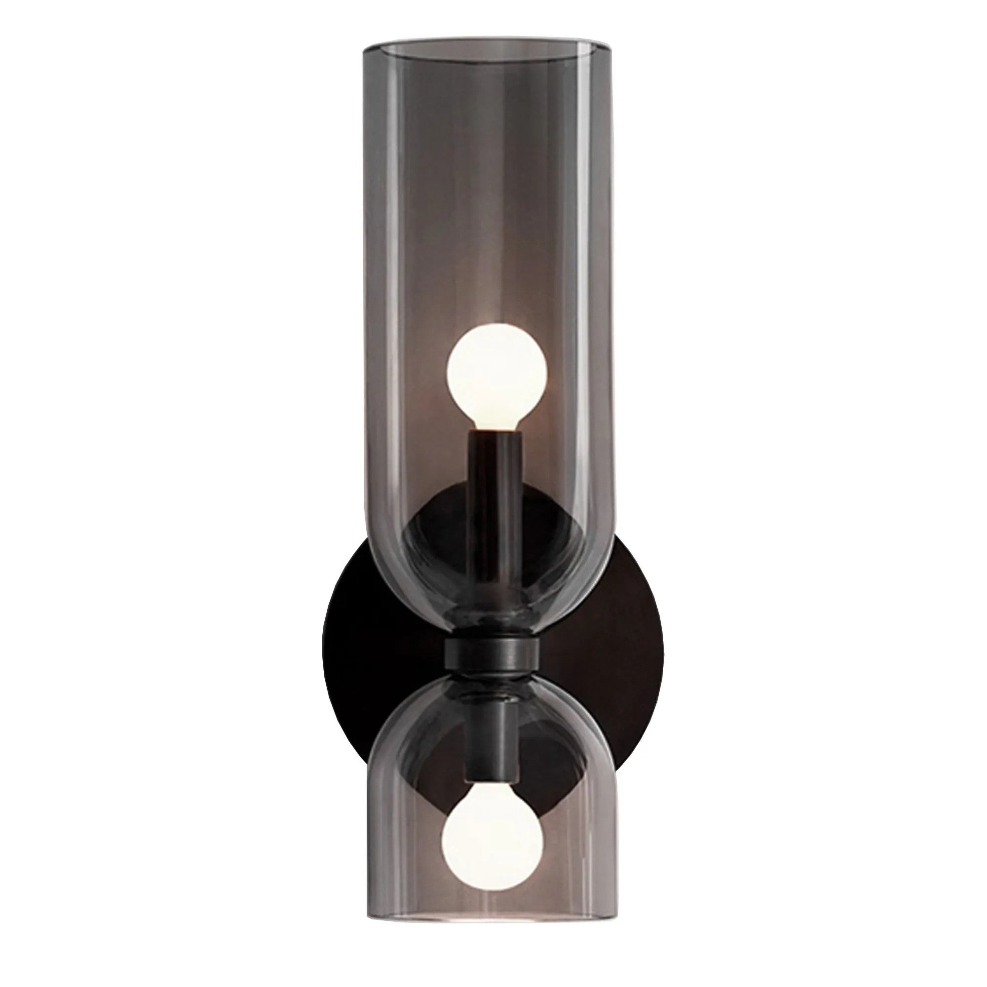 LAMPA ŚCIENNA KINKIET APP1208-2W Czarna 6