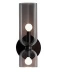 LAMPA ŚCIENNA KINKIET APP1208-2W Czarna 6