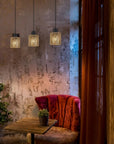 LAMPA SUFITOWA WISZĄCA APP1821-3CP NATURE BLACK 6
