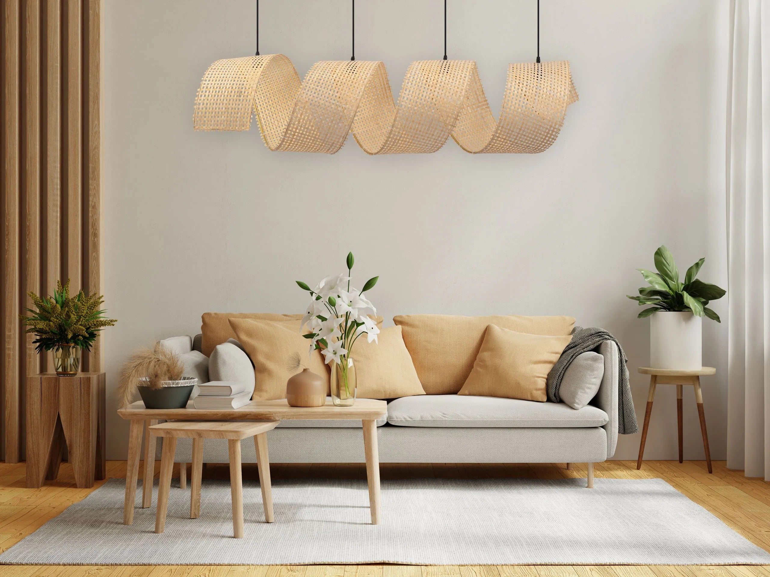Lampa Sufitowa Wisząca Boho APP1643-1CP 6