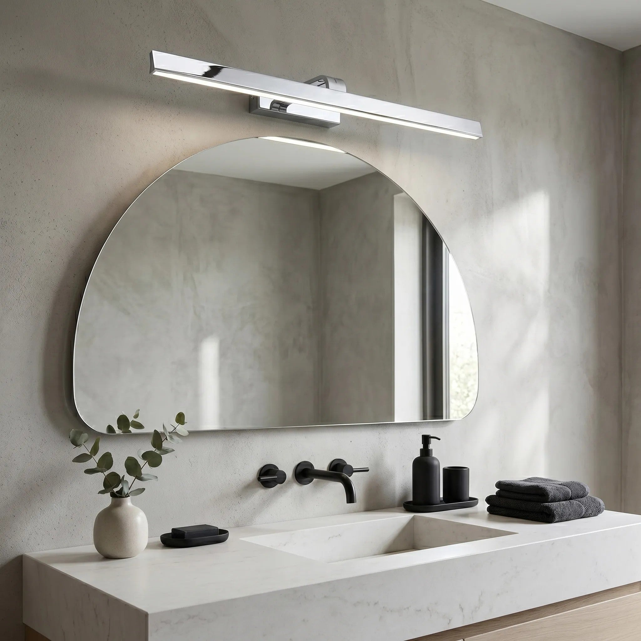 Kinkiet Łazienkowy LED SWE003-1W 73cm Chrom 6