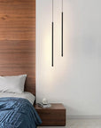 LAMPA SUFITOWA WISZĄCA LED APP1413-C BLACK 100cm